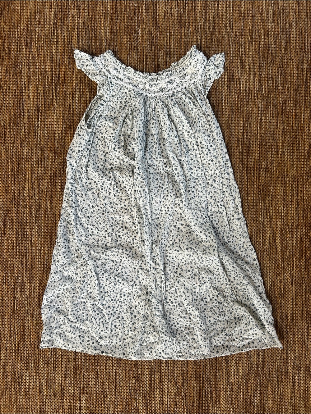 Doen girls ruffle sleeve floral dress | girls size 6